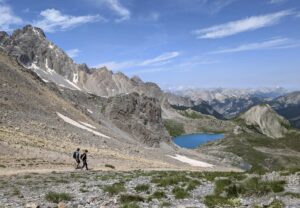 Hiking the GR5.