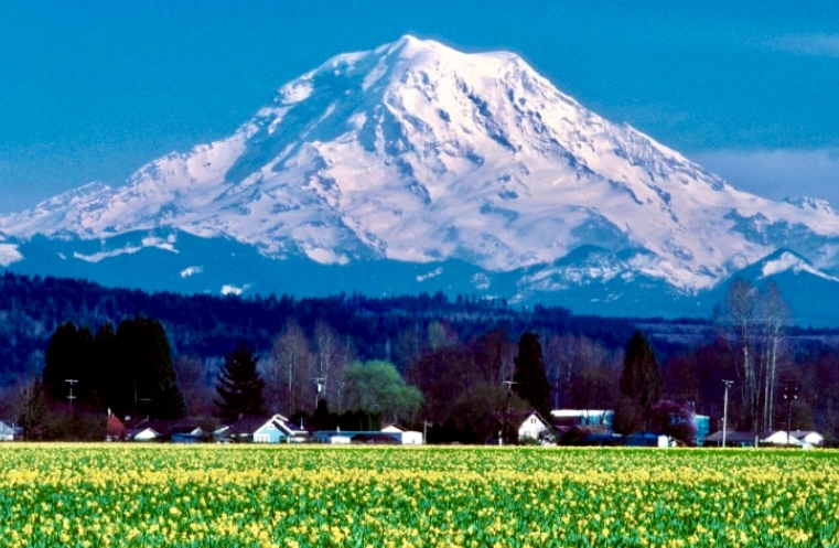 Mount Rainier.