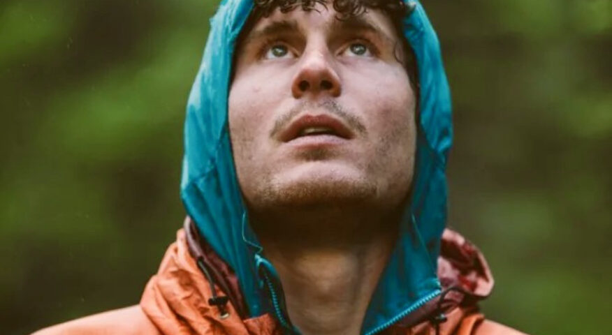 portrait of Marc-Andre Leclerc looking up