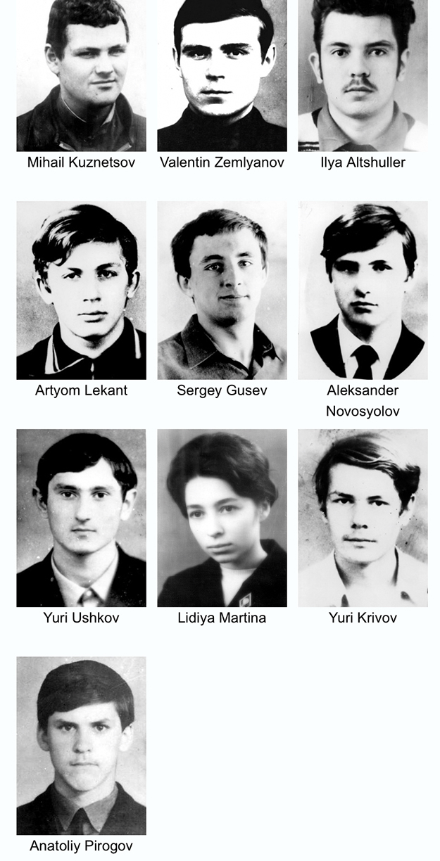 portraits of the students