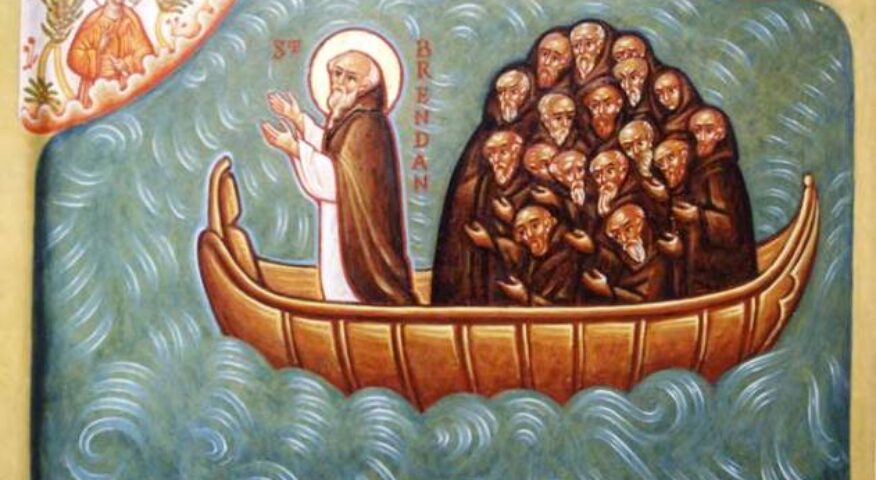 painting of St Brendan
