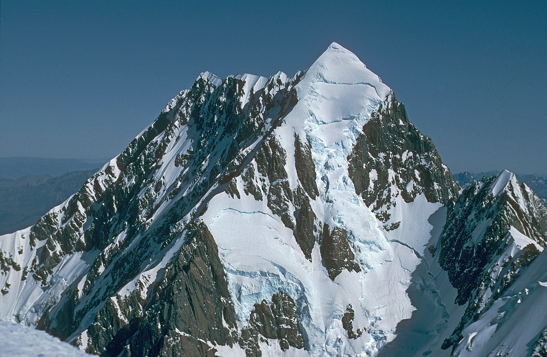 The summit of Aoraki