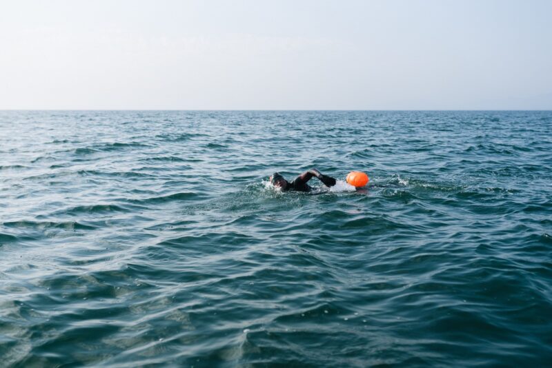 Daragh Morgan swims the Irish coastline