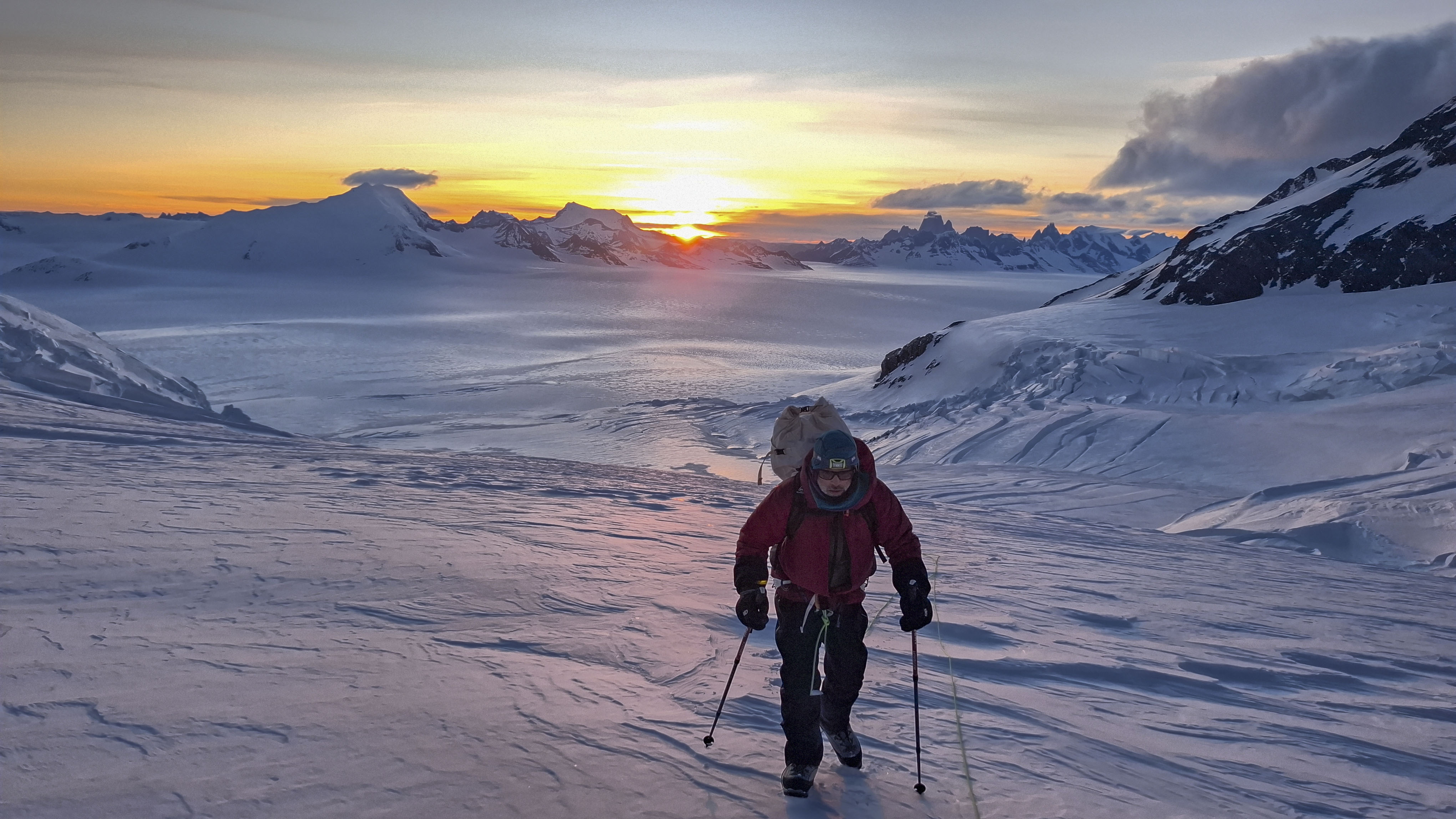 Rare Good Weather on the Patagonian Ice Field Leads to a Double Ascent