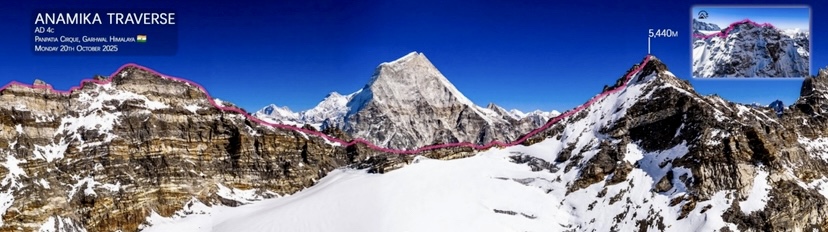 Anamika Tarverse climbed by Fay Manners.