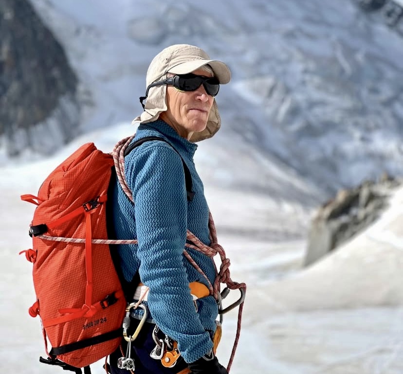 Valery Babanov on an other expedition.