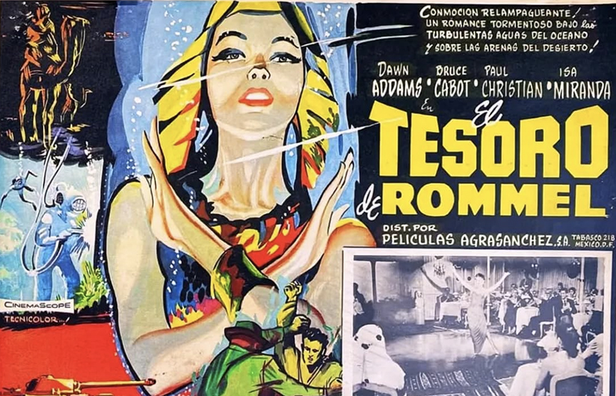 cartoon of movie about lost Nazi treasure