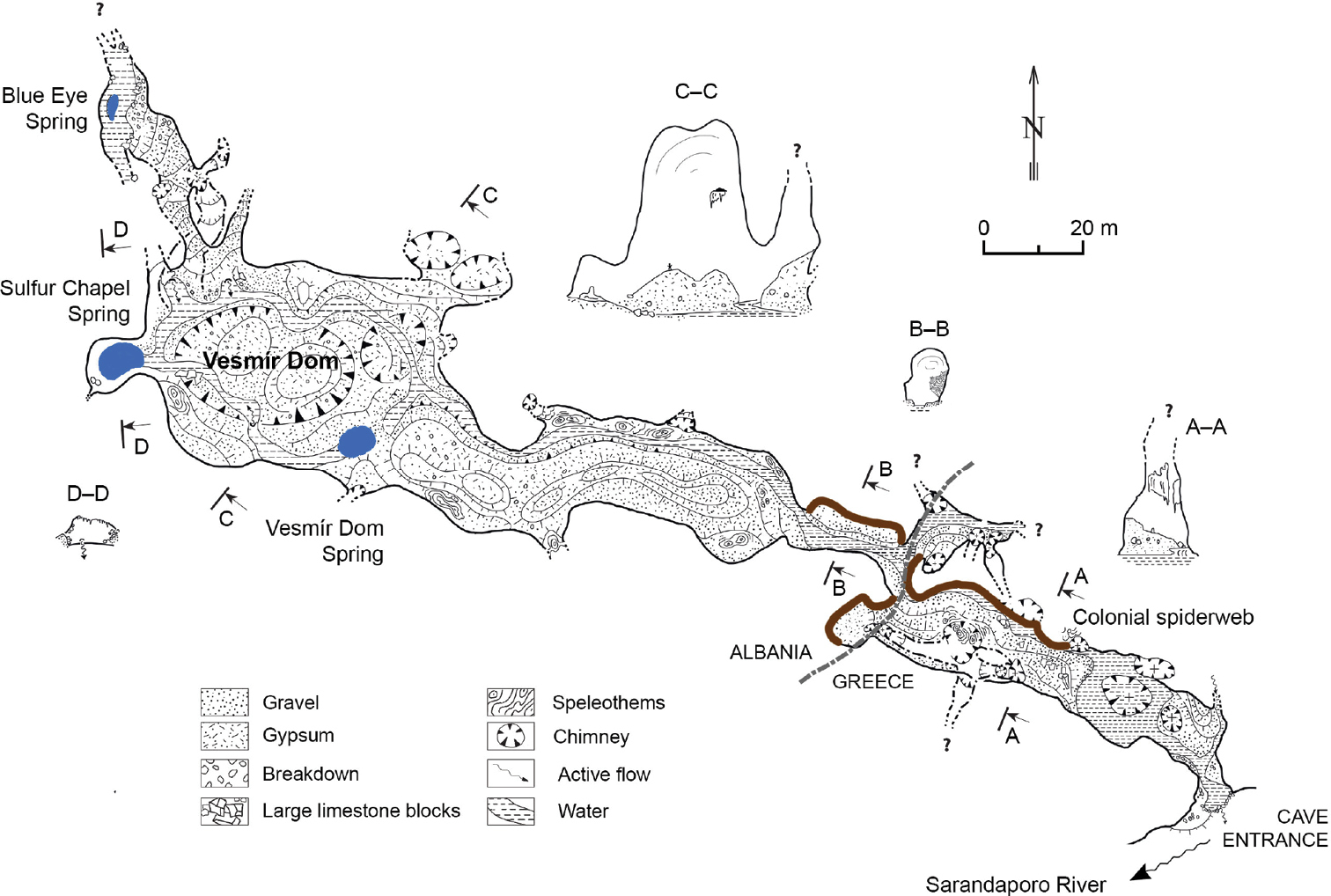 a cave map