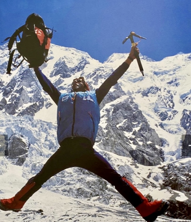 Benoit Chamoux at K2 in 1986.