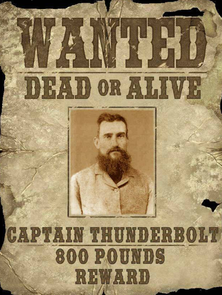 Wanted Dead or Alive, Captain Thunderbolt.