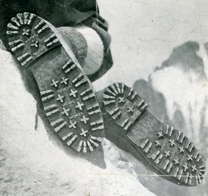 Vibram soles, 1937.