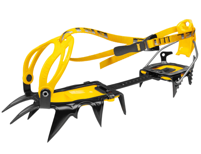 Modern, G12 Grivel crampons.