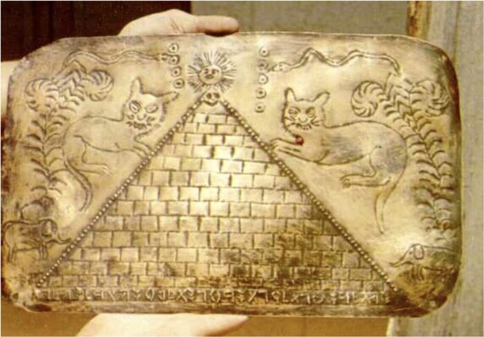 fake golden tablet
