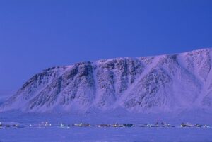 A small Arctic settlement