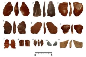 A selection of the tool artefacts from Caverna Generosa
