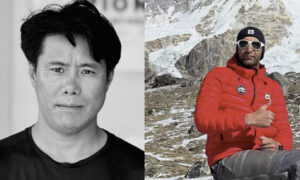 portraits of two deceased climbers