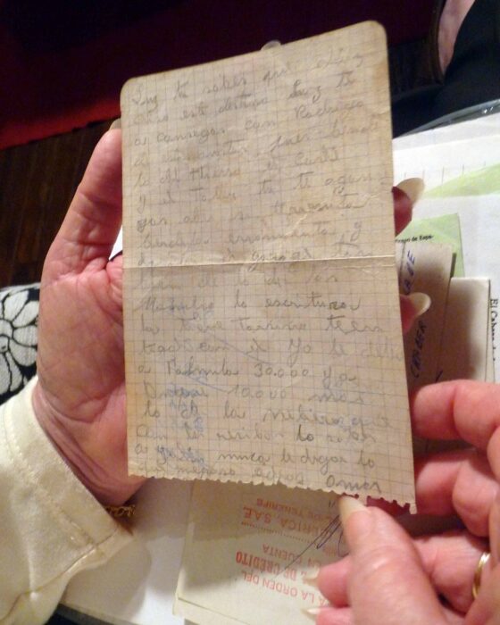 Julio Garcia notebook from El Fausto