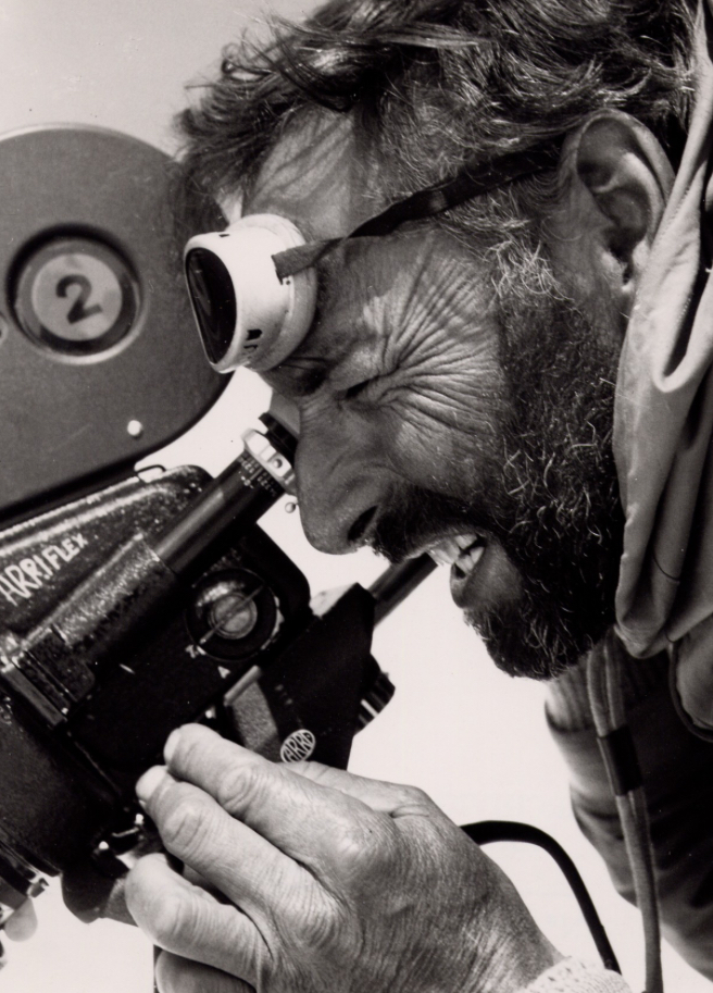 Hans Ertl, filming Nanga Parbat 1953.