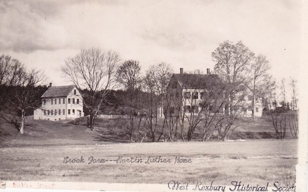 Old photo of a farm