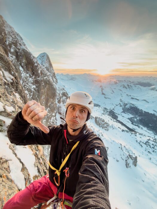 Dubouloz puts a sad face and a thumbs down on a mixed face.