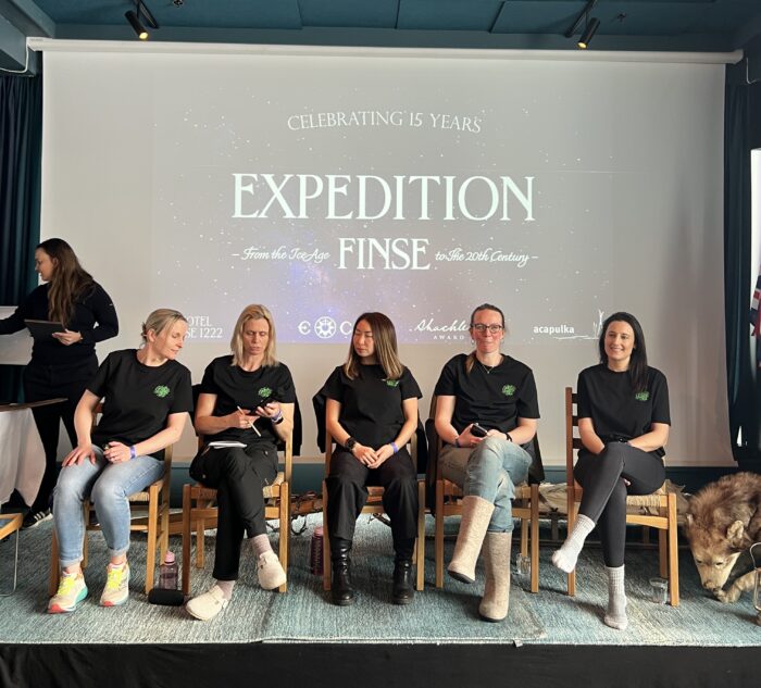 The Girls Trip team in Finse Norway, February 2026