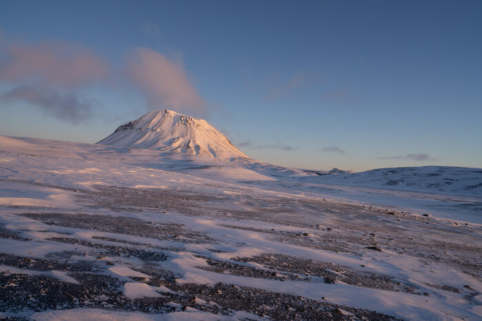 Rocky ground in the Iceland Highlands