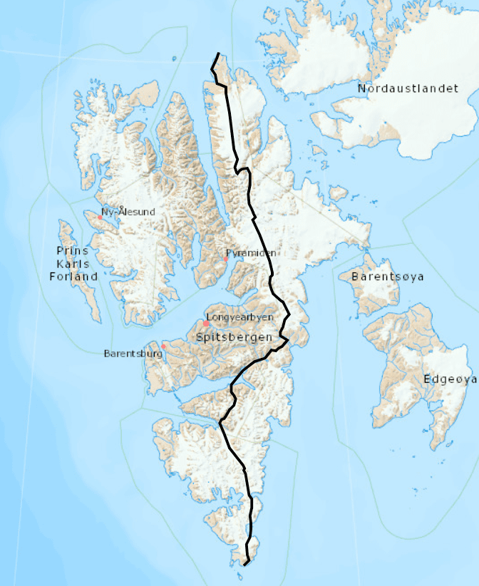 map of route