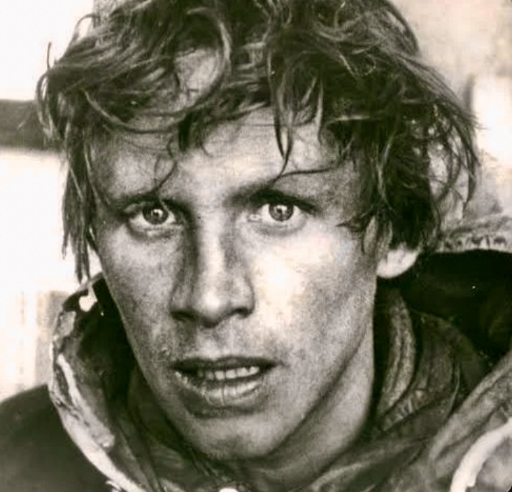 Dougal Haston after the Eiger climb. 