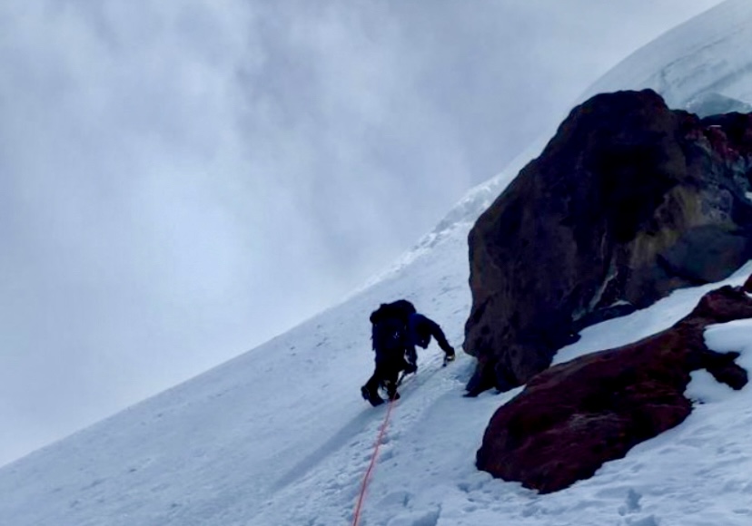 A New Route on Ecuador's Highest Peak