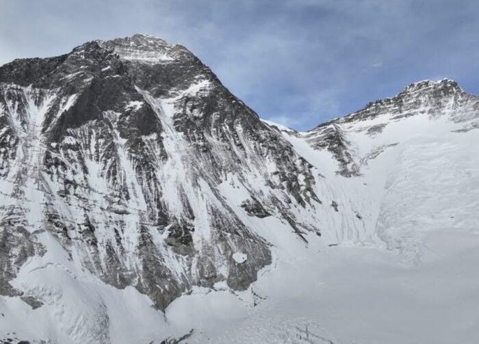 Everest, the South Col and Lhotse