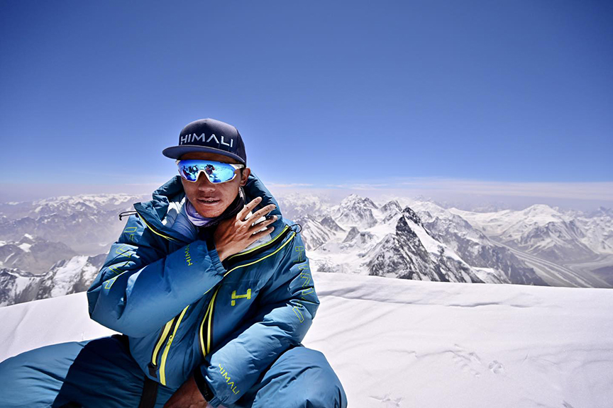 Mingma G on K2.