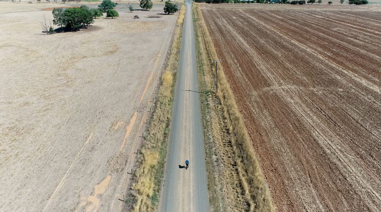 A man riding a scooter