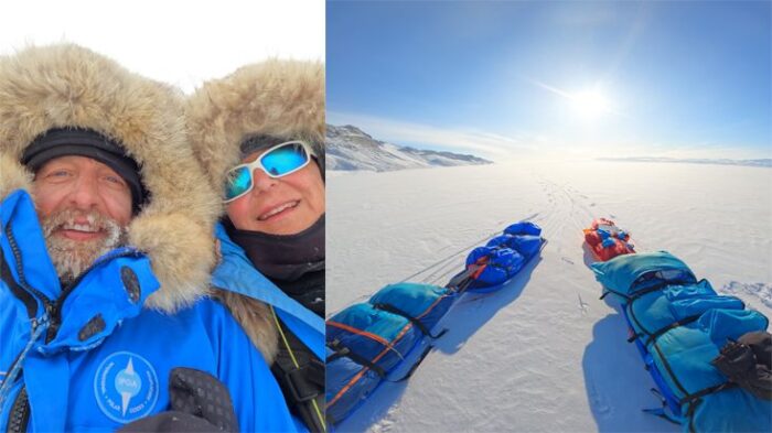 Adventurers Ingrid Ortlieb and Jose Naranjo