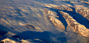 The edge of the Greenland ice sheet