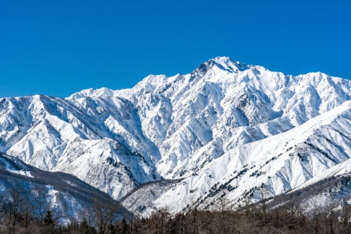 Mt. Goryu, Snowy Northern Alps, Hakuba Village, Nagano Prefecture