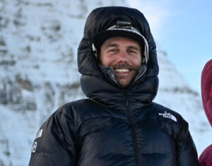 Close shot of Guillaume Pierrel.