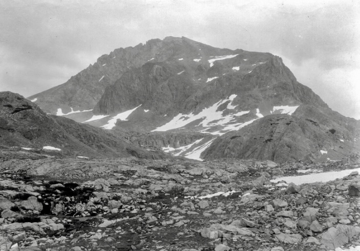 Mount Goddard from the south.