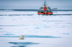 The floating Tara Polar Station