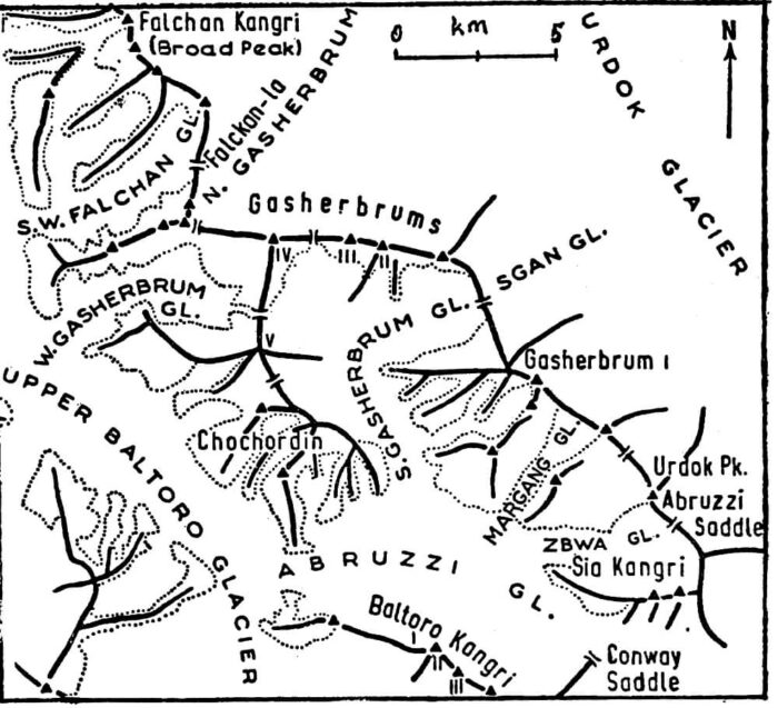 Sketch map in black and white.