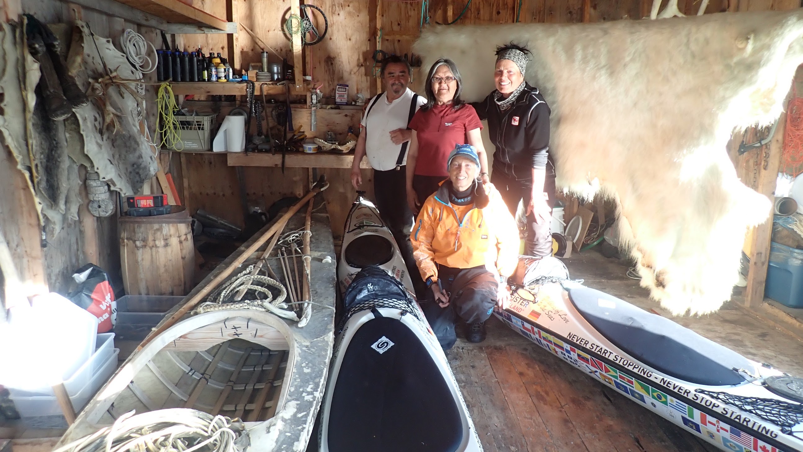 Hoffmeister, Ivry, and a local family.