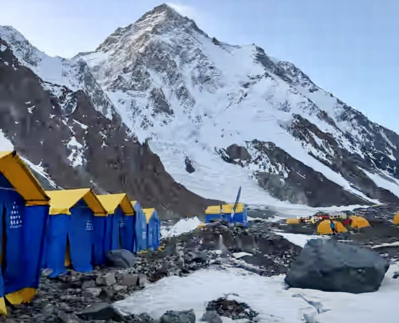 K2 Base Camp these days.