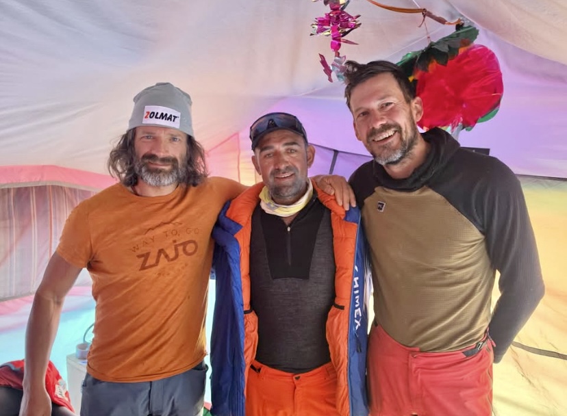 From left to right: David Klein, Mirza Ali, and Ian Overton.