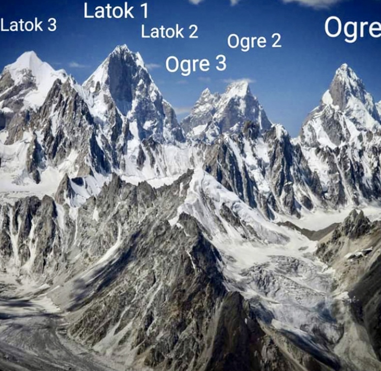 The Ogre and the Latok groups include some pf the world's most challenging mountains for elite climbers.