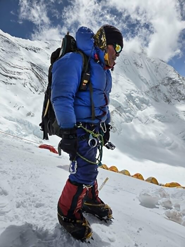 "Hillary" Dawa Sherpa on Everest