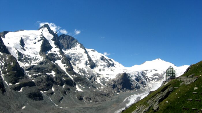 Grossglockner in a sunny day. 