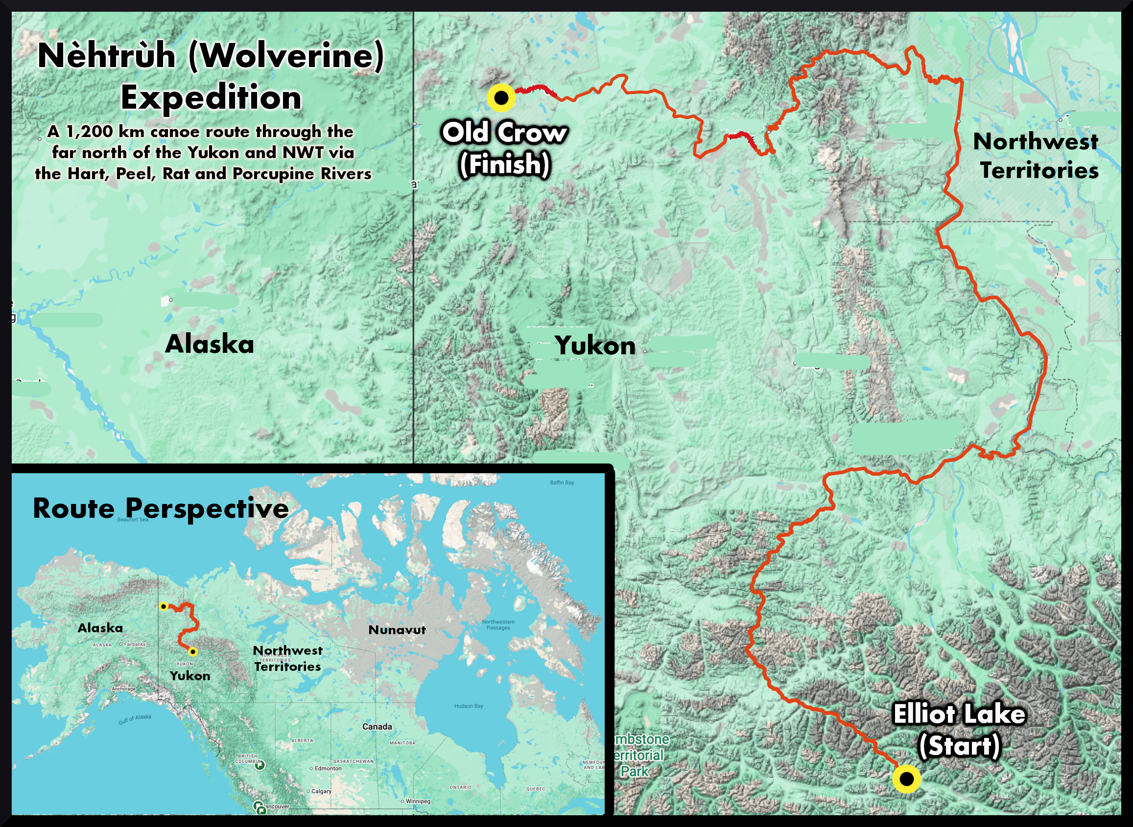 Wolf and Kozma's route this summer.