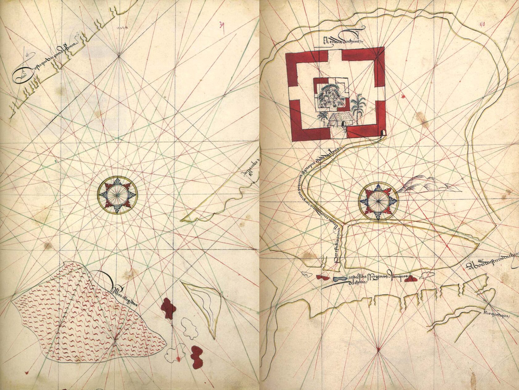An antique map