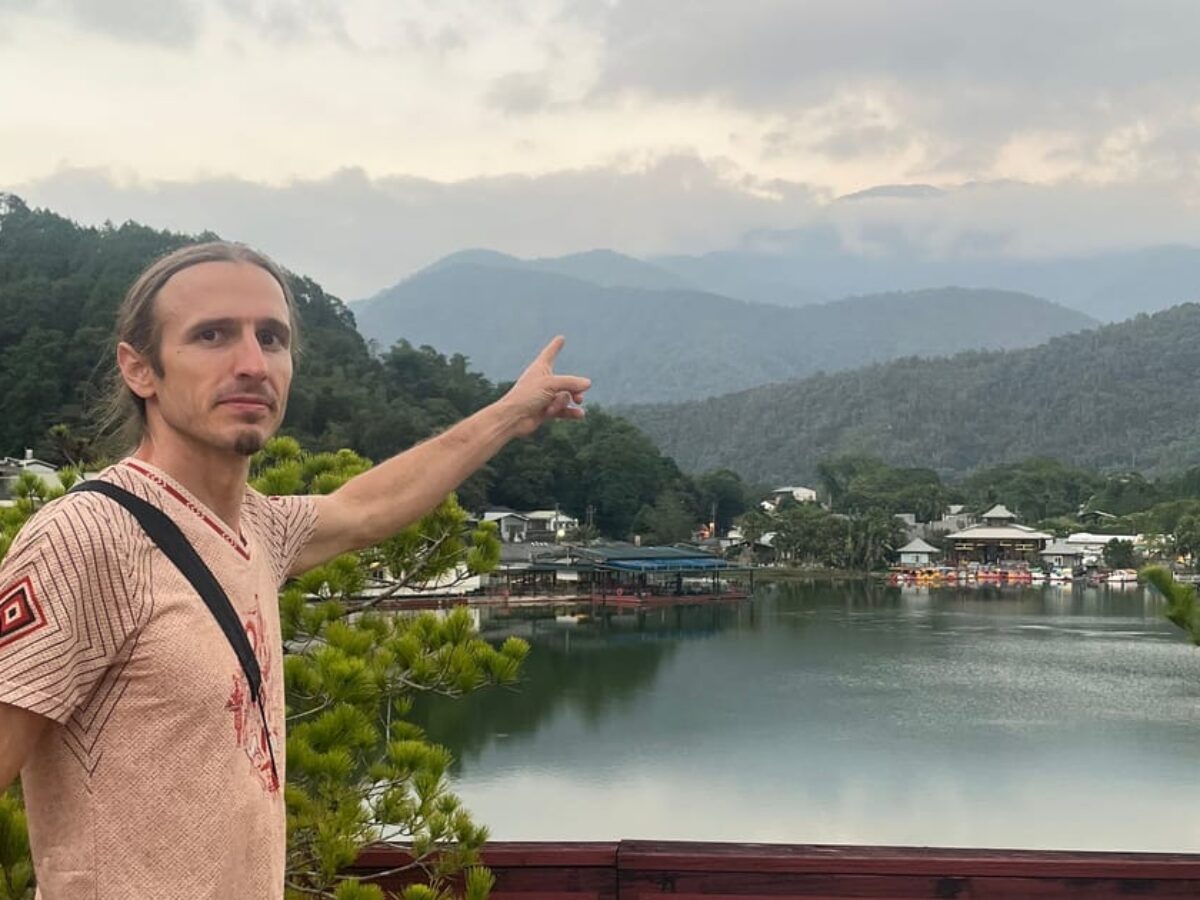 Petr Novotny in Taiwan.