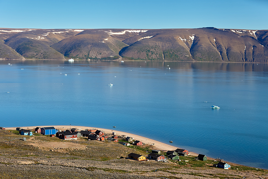 Greenland village