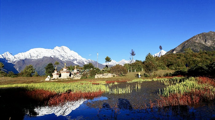 Kyirong Valley in Tibet.